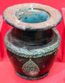 Roman glazed terracotta vase made in Egypt at Memorial Art Gallery. Rochester, NY