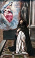 Apparition of the Virgin to St. Hyacinth painting by El Greco at Memorial Art Gallery. Rochester, NY.
