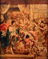 Reconciliation of King Henry III & Henry of Navarre painting by Peter Paul Rubens at Memorial Art Gallery. Rochester, NY.