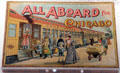 Vintage All Aboard for Chicago boxed game by Parker Brothers of Salem, MA at The Strong National Museum of Play. Rochester, NY.