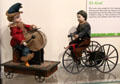 Mechanical toys beating drum & riding tricycle at The Strong National Museum of Play. Rochester, NY.