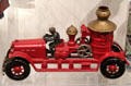 Cast iron toy model of steam pumper fire engine at The Strong National Museum of Play. Rochester, NY.