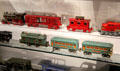 Toy models of railroad engine & cars at The Strong National Museum of Play. Rochester, NY.