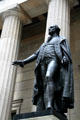 Statue of George Washington by John Quincy Adams Ward at Federal Hall National Memorial. New York, NY