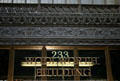 Woolworth Building doorway metalwork. New York, NY.
