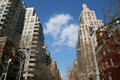 View of start of Fifth Ave. from Washington Square. New York, NY.