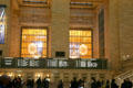 Interior details of Grand Central Terminal. New York, NY.
