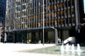 Plaza of Seagram Building on Park Ave. New York, NY