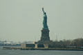 Statue of Liberty seen from Battery Park. New York, NY.