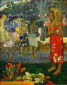 La Orana Maria painting by Paul Gauguin at Metropolitan Museum of Art. New York, NY.