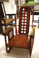 Sitzmaschine chair by Josef Hoffmann made by J&J Kohn, Austria at MoMA. New York, NY.