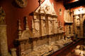 Collection of Spanish tombs & monuments at Hispanic Society of America Museum. New York, NY.