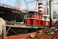Admiral Dewey Tugboat by Burlee Drydock Co. at South Street Seaport Museum. New York, NY.