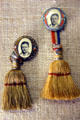 New broom sweeps clean buttons at Theodore Roosevelt Birthplace. New York, NY.