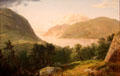 Hudson River scene painting by John Frederick Kensett at Metropolitan Museum of Art. New York, NY.