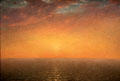 Sunset on the Sea painting by John Frederick Kensett at Metropolitan Museum of Art. New York, NY.