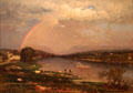 Delaware Water Gap painting by George Inness at Metropolitan Museum of Art. New York, NY.