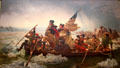 Washington Crossing the Delaware painting by Emanuel Leutze at Metropolitan Museum of Art. New York, NY