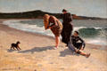Eagle Head, Manchester, MA painting by Winslow Homer at Metropolitan Museum of Art. New York, NY.