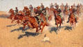 On the Southern Plains painting by Frederic Remington at Metropolitan Museum of Art. New York, NY.