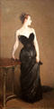 Madame X portrait by John Singer Sargent at Metropolitan Museum of Art. New York, NY.