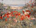 Celia Thaxter's Garden, Isles of Shoals, Maine painting by Childe Hassam at Metropolitan Museum of Art. New York, NY.