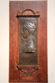 Mr. Schuyler Van Rensselaer bronze relief by Augustus Saint-Gaudens at Metropolitan Museum of Art. New York, NY.