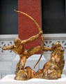 Herakles the Archer bronze sculpture by Émile-Antoine Bourdelle of Paris at Metropolitan Museum of Art. New York, NY.
