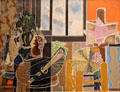 The Studio painting by Georges Braque at Metropolitan Museum of Art. New York, NY.