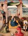 Adoration of the Magi painting by Hieronymus Bosch at Metropolitan Museum of Art. New York, NY.