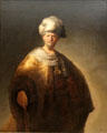 Man in Oriental Costume painting by Rembrandt at Metropolitan Museum of Art. New York, NY.