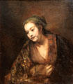 Hendrickje Stoffels portrait by Rembrandt at Metropolitan Museum of Art. New York, NY.