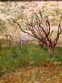 Flowering Orchard painting by Vincent van Gogh at Metropolitan Museum of Art. New York, NY.