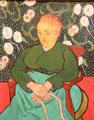 La Berceuse painting by Vincent van Gogh at Metropolitan Museum of Art. New York, NY.
