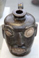 Stoneware face jug from Edgefield District, South Carolina at Metropolitan Museum of Art. New York, NY.