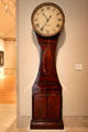 Tall clock by Robert Joyce of New York City was presented by Alexander Hamilton to the Philadelphia-based Bank of the United States at Metropolitan Museum of Art. New York, NY.