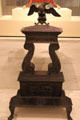 Cast iron Grecian style stove by Francis S. Low & John S. Leak of Albany, NY at Metropolitan Museum of Art. New York, NY.