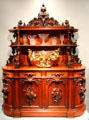 Étagère over sideboard by Alexander Roux of New York City at Metropolitan Museum of Art. New York, NY