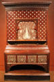 Cabinet with Moorish influence by George A. Schastey & Co. of New York City at Metropolitan Museum of Art. New York, NY.