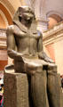 Colossal Statue of a Pharaoh Amenemhat II from Tanis at Metropolitan Museum of Art. New York, NY.