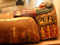Egyptian mummy Artemidora from Meir at Metropolitan Museum of Art. New York, NY.