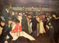 Moulin de la Galette painting by Pablo Picasso at Guggenheim Museum. New York City, NY.