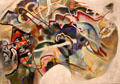 Painting with White Border by Vasily Kandinsky at Guggenheim Museum. New York City, NY.