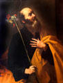 St Joseph with the Flowering Rod painting by Jusepe de Ribera at Brooklyn Museum. Brooklyn, NY.