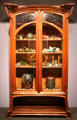 Art Nouveau armoire by Jacques Gruber of France at Brooklyn Museum. Brooklyn, NY