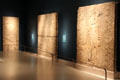 Collection of Assyrian reliefs from King Ashur-nasir-pal II palace at Brooklyn Museum. Brooklyn, NY.