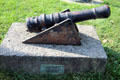 Revolutionary War Cannon at Lefferts Homestead in Prospect Park. Brooklyn, NY.