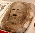 Death mask of Antonio Meucci at Garibaldi-Meucci Museum. Staten Island, NY.