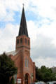 St Patrick's Church at Historic Richmond Town. Staten Island, NY.