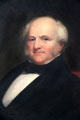 Detail of Martin Van Buren portrait at Lindenwald. Kinderhook, NY.
